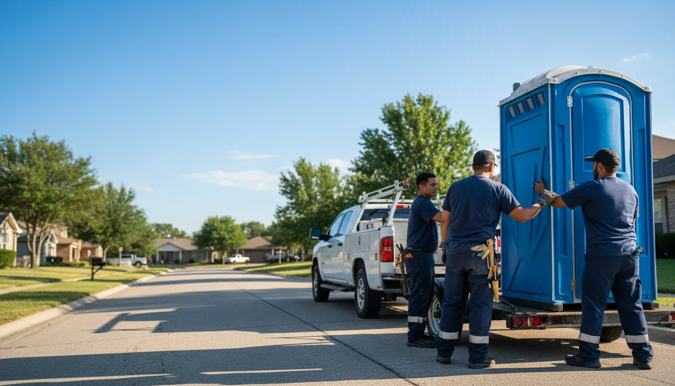 Portable Toilet Rental in Columbia, IL near me